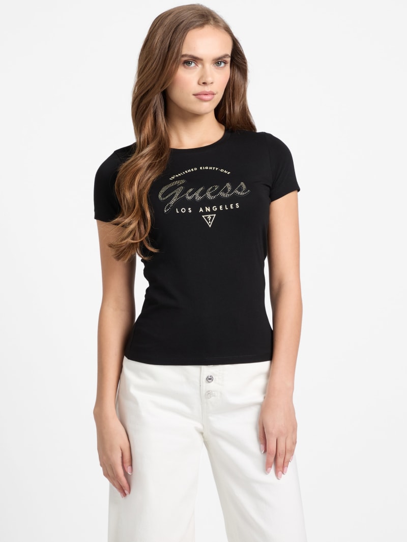 Eco Itzel Logo Tee | GUESS Factory