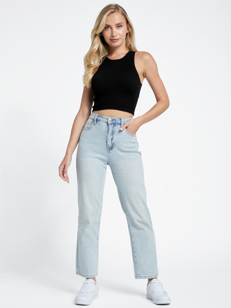 Liliana Seamless Crop Tank | GUESS Factory