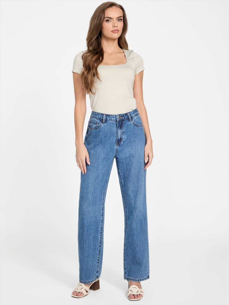 Selina High-Rise Straight Jeans