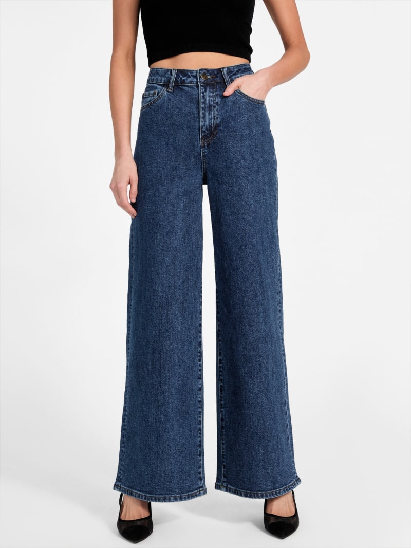 Lisbeth Wide Leg Denim Pants