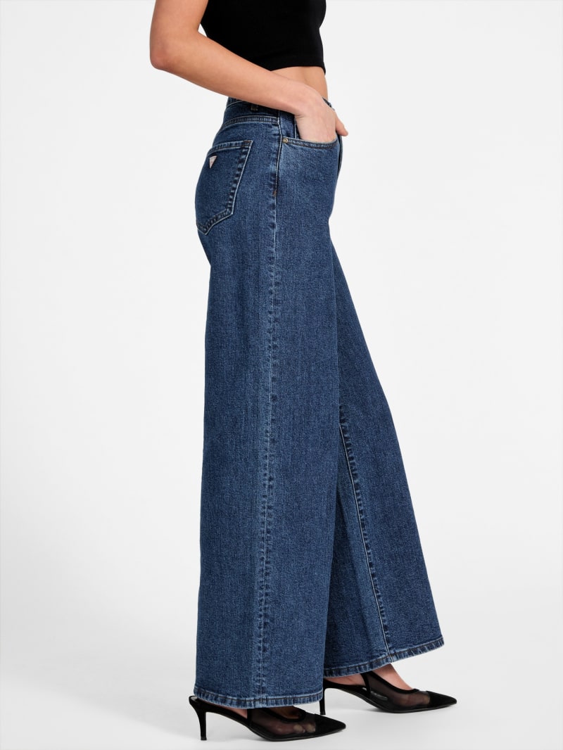 Lisbeth Wide Leg Denim Pants