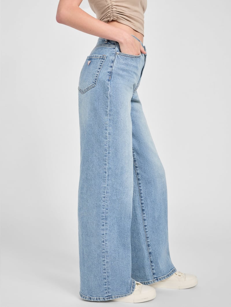 Lisbeth Wide Leg Denim Pants