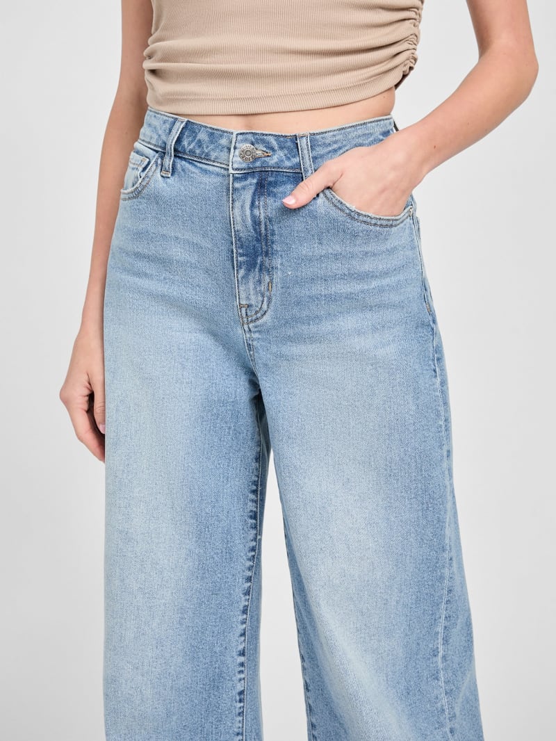 Lisbeth Wide Leg Denim Pants