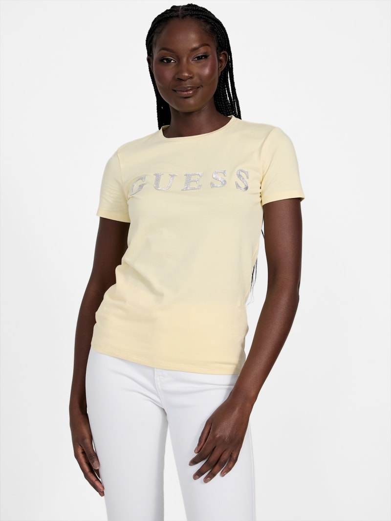 T-shirt à logo à métallique Pepper