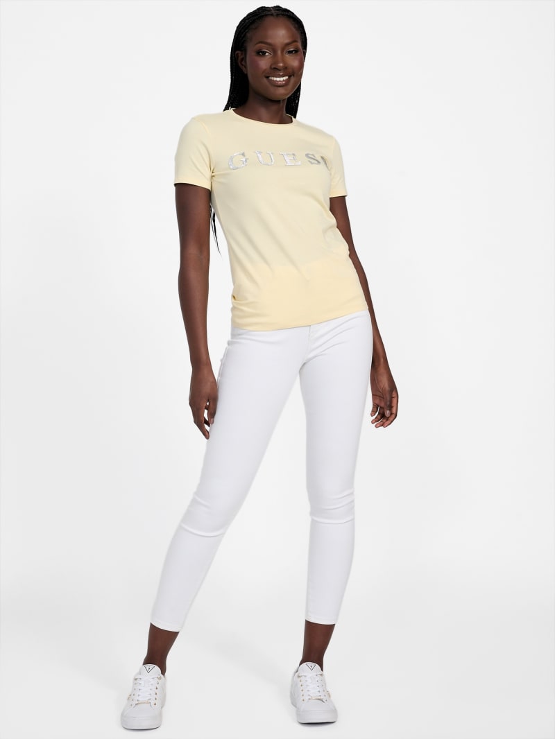 T-shirt à logo à métallique Pepper