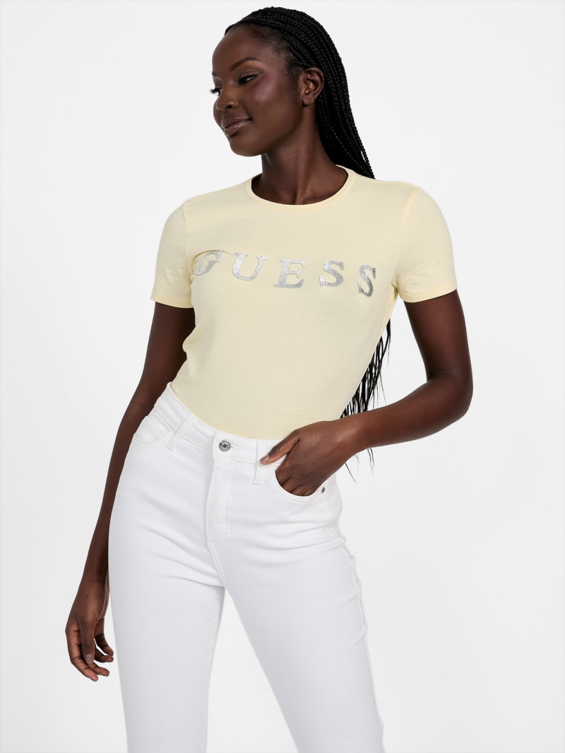 T-shirt à logo à métallique Pepper