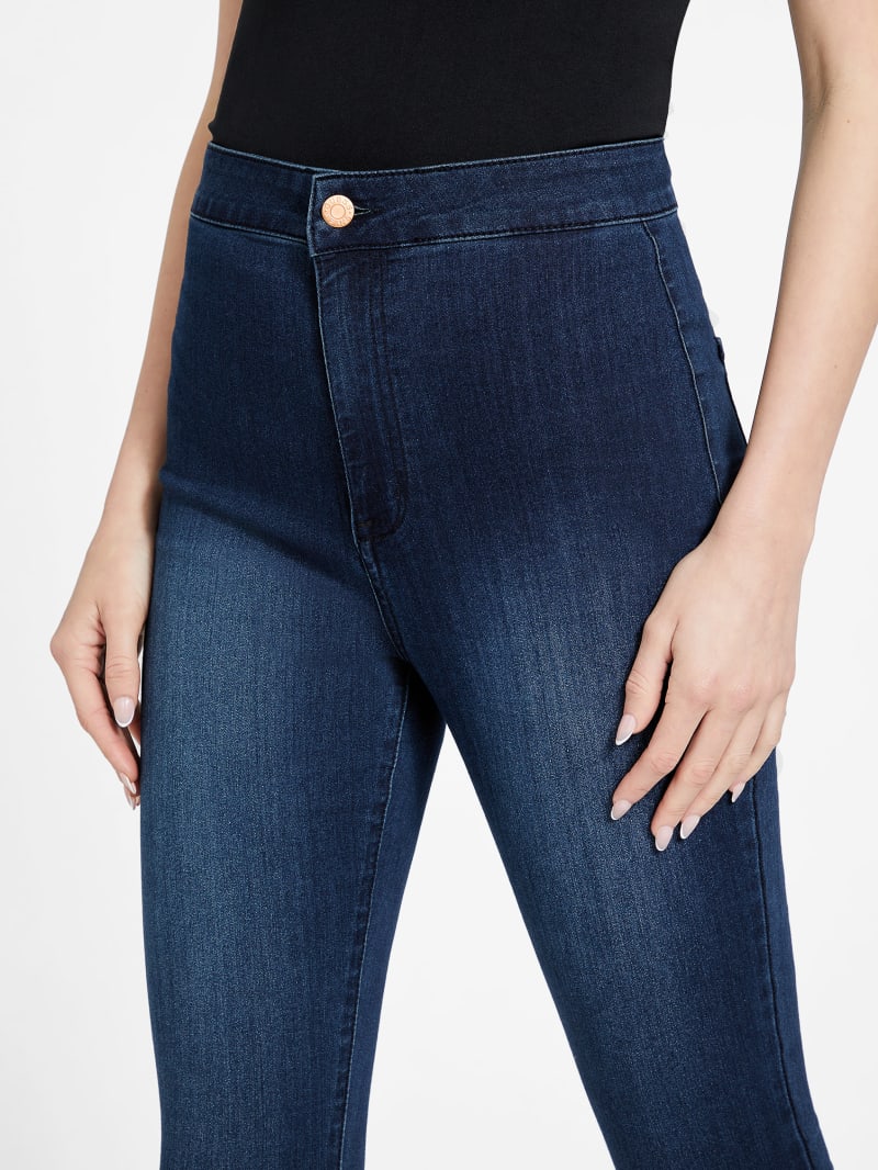 Topshop super high waisted jeans on sale