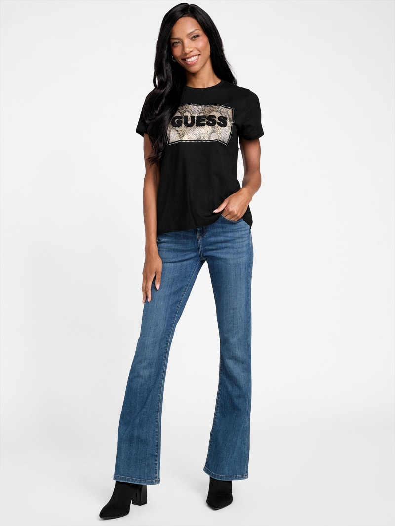 Eco Zanetta Crewneck Tee | GUESS Factory Ca