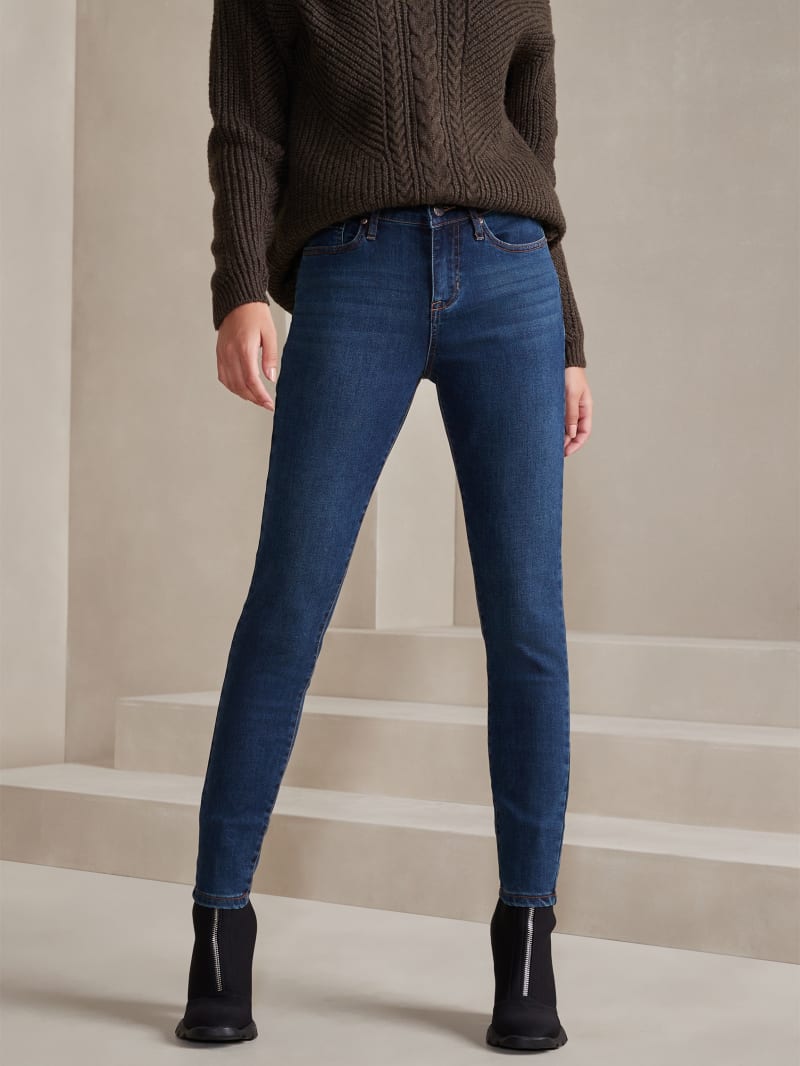 Jaden Sculpt Mid-Rise Skinny Jeans | GUESS Factory Ca
