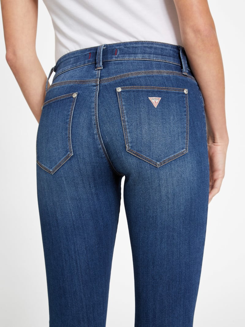 Guess sienna curvy skinny jeans top