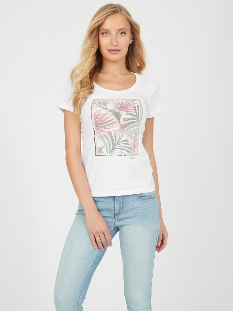 Bloom Graphic Tee | GUESS Factory