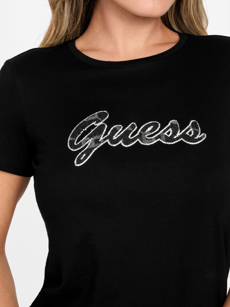 Eco Danielle Logo Tee | GUESS Factory Ca