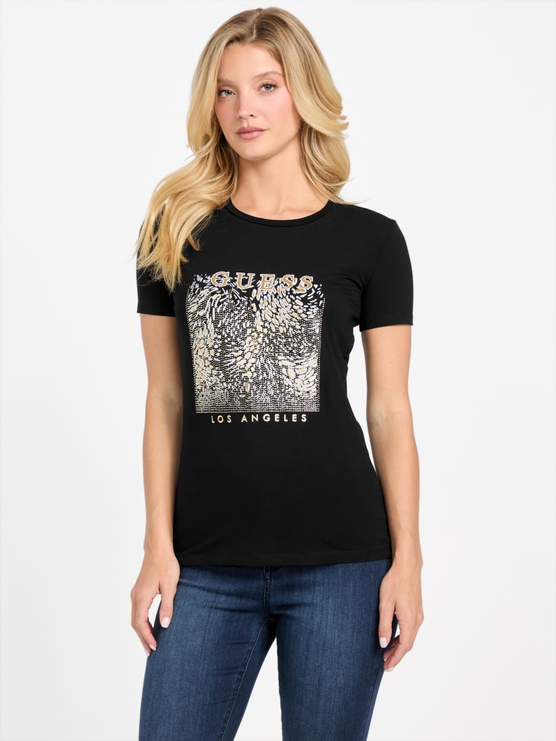 Wendi Leopard Tee | GUESS Factory