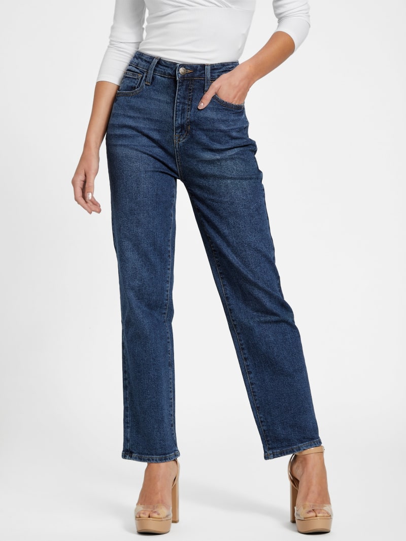 Eco Jolene Ultra High Rise Straight Jeans