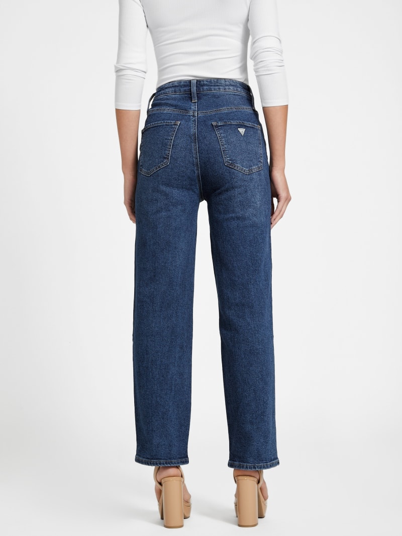 Eco Jolene Ultra High-Rise Straight Jeans | GUESS Factory Ca