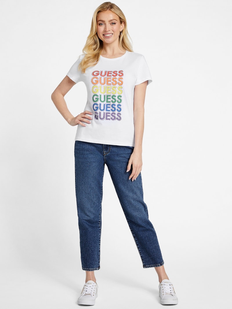 Gillian Rainbow Logo Tee