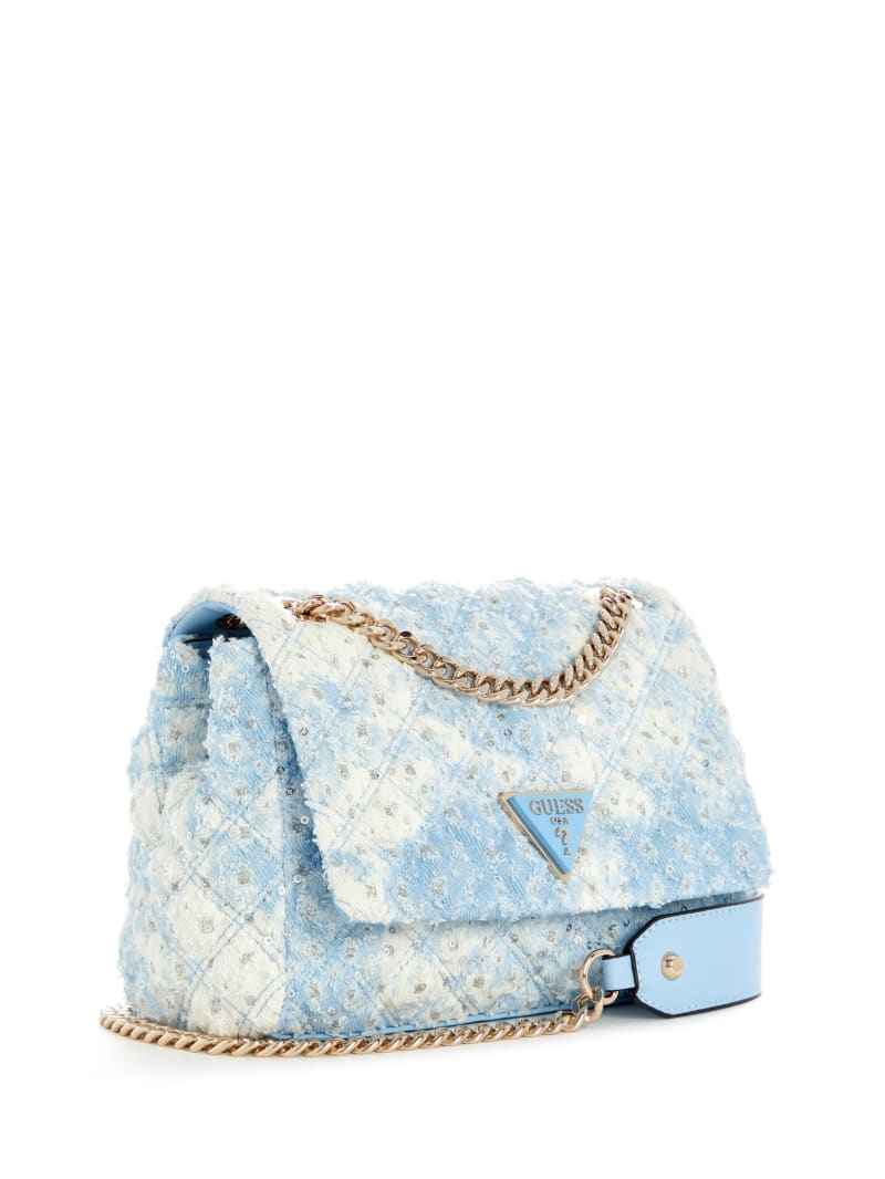 Rianee Denim Convertible Crossbody Bag