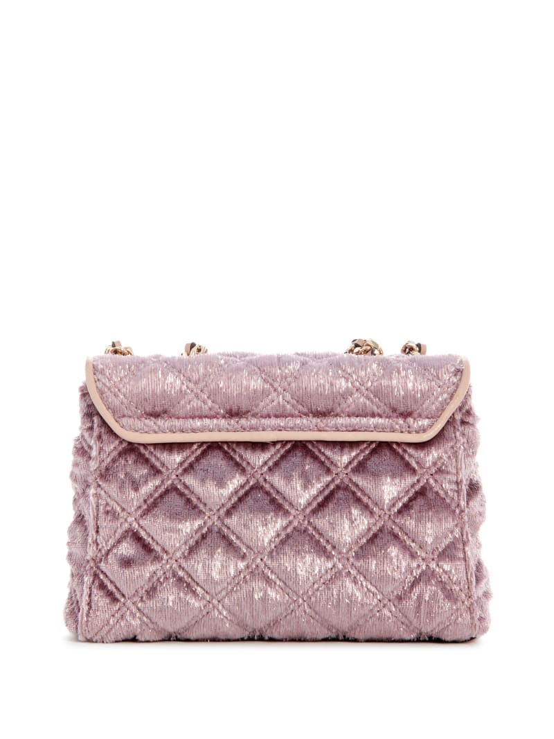 Guess haley iridescent mini crossbody shop