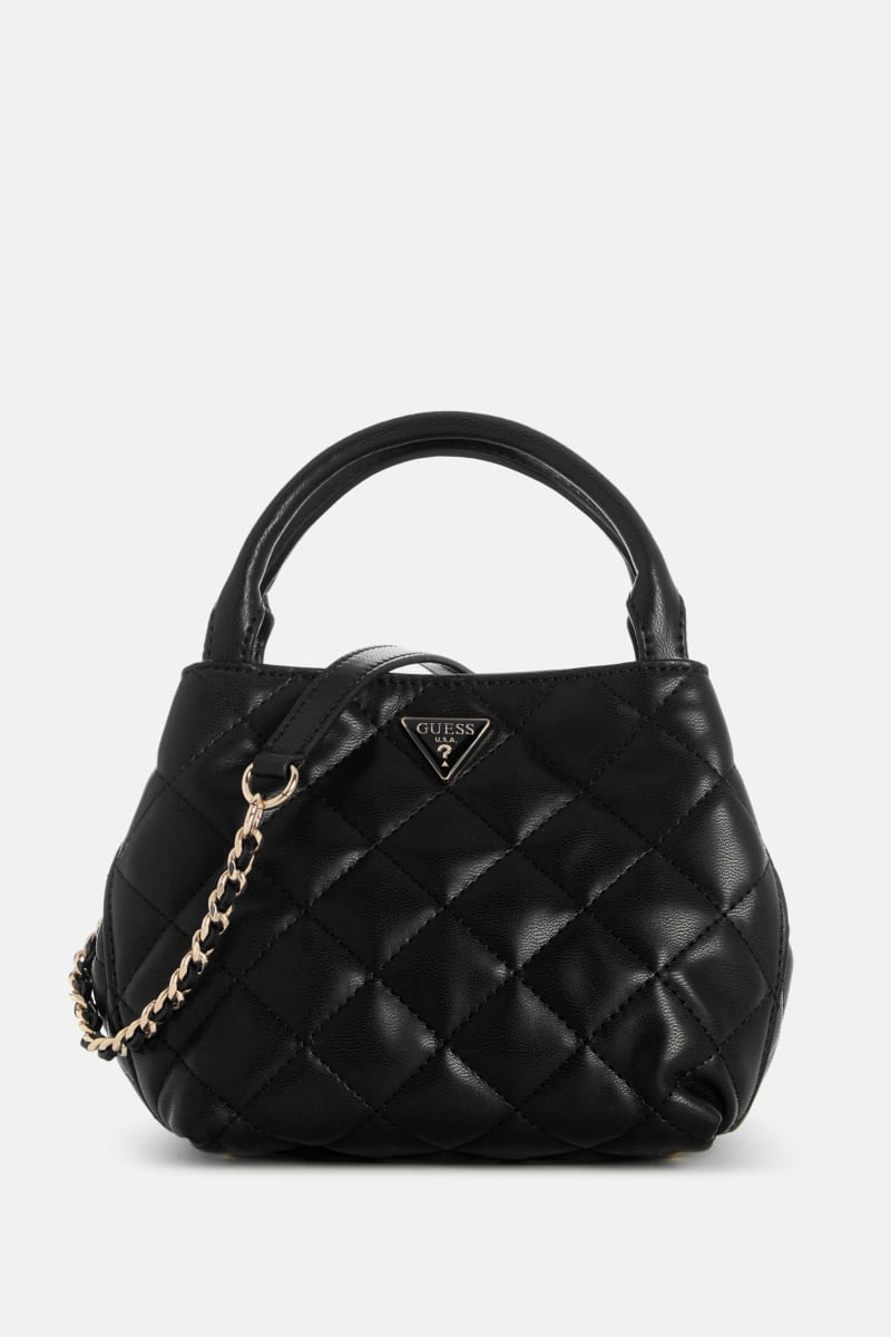 Juliet Quilted Mini Satchel Bag