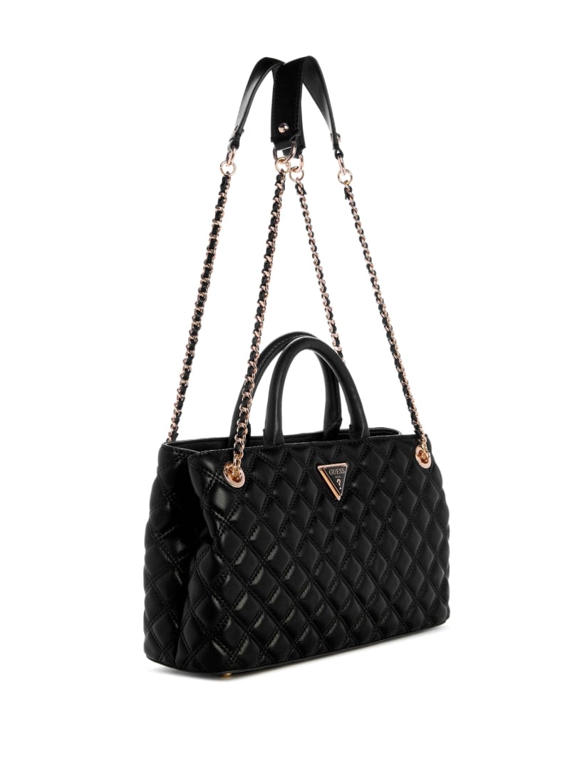 ショルダーバッグ・ポシェット Guess GIULLY Quilted Half Moon Bag HO1A3A35 Giully Quilted Top-Zip Shoulder Bag | GUESS Canada