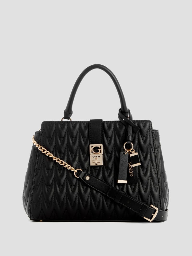 Regilla Quilted Girlfriend Satchel GUESS