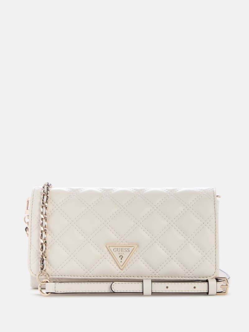 GUESS® Giully quilted crossbody bag Women