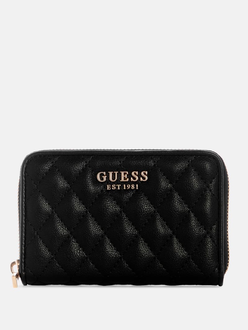 Atabey Quilted Medium Zip-Around Wallet