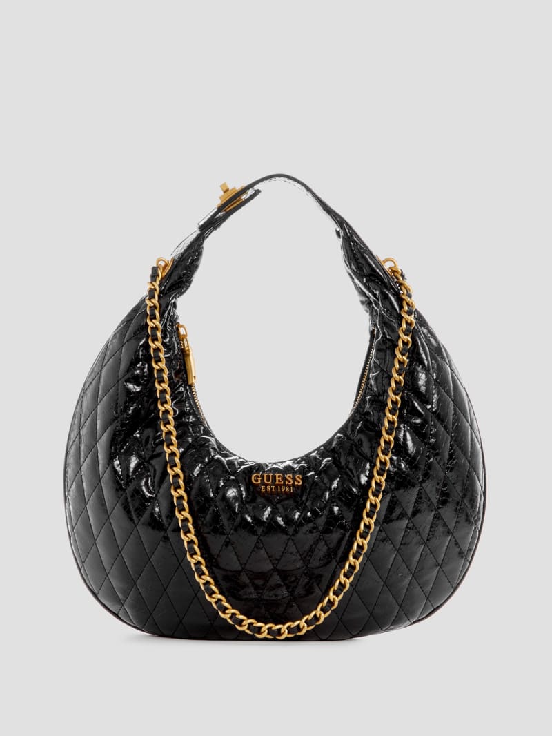 Quilted hobo bag discount