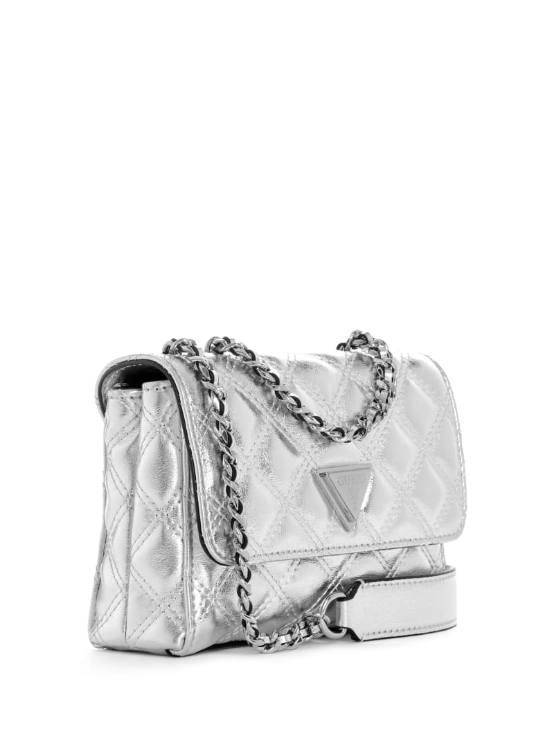 Guess silver crossbody bag 2025