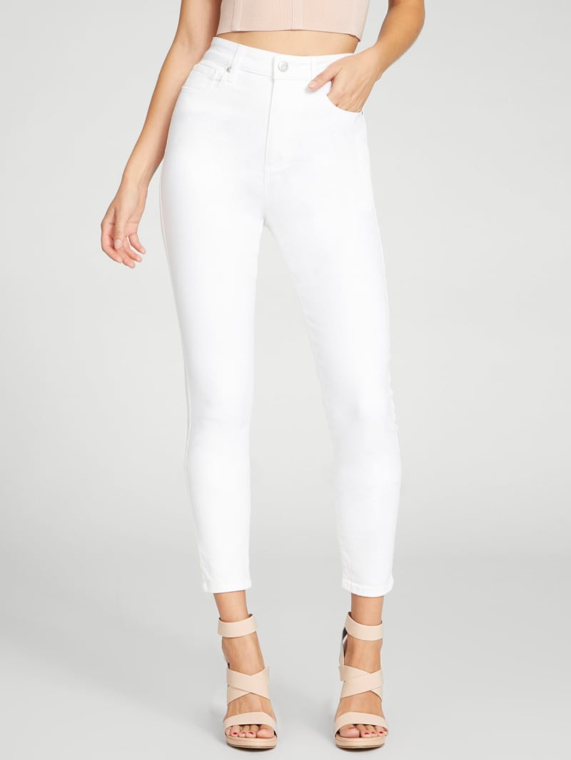 guess white skinny jeans