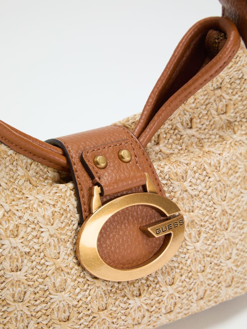 Camden Straw Mini Shoulder Bag