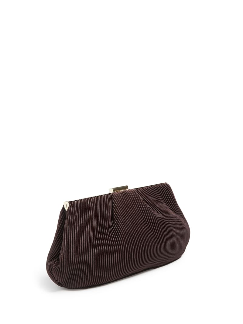 Brielle Satin Clutch GUESS