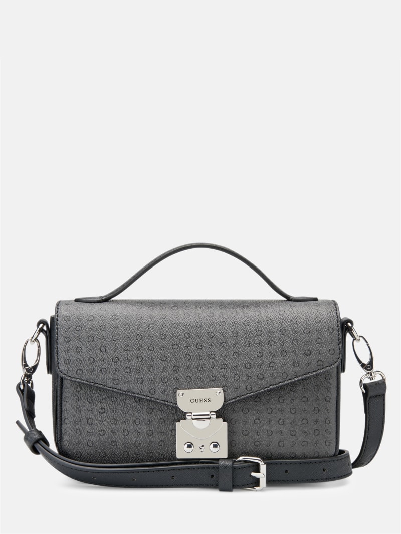グレース　バッグ Elaina Micro Print Crossbody | GUESS Factory