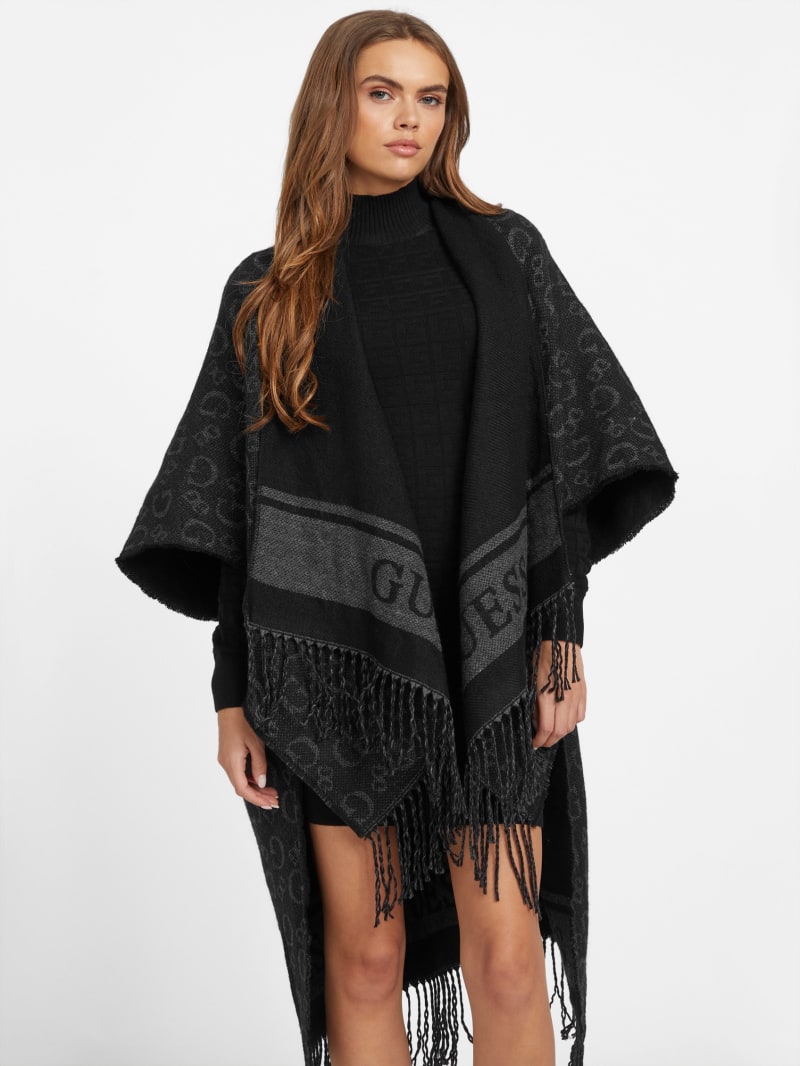 Reversible Ruana | GUESS Factory