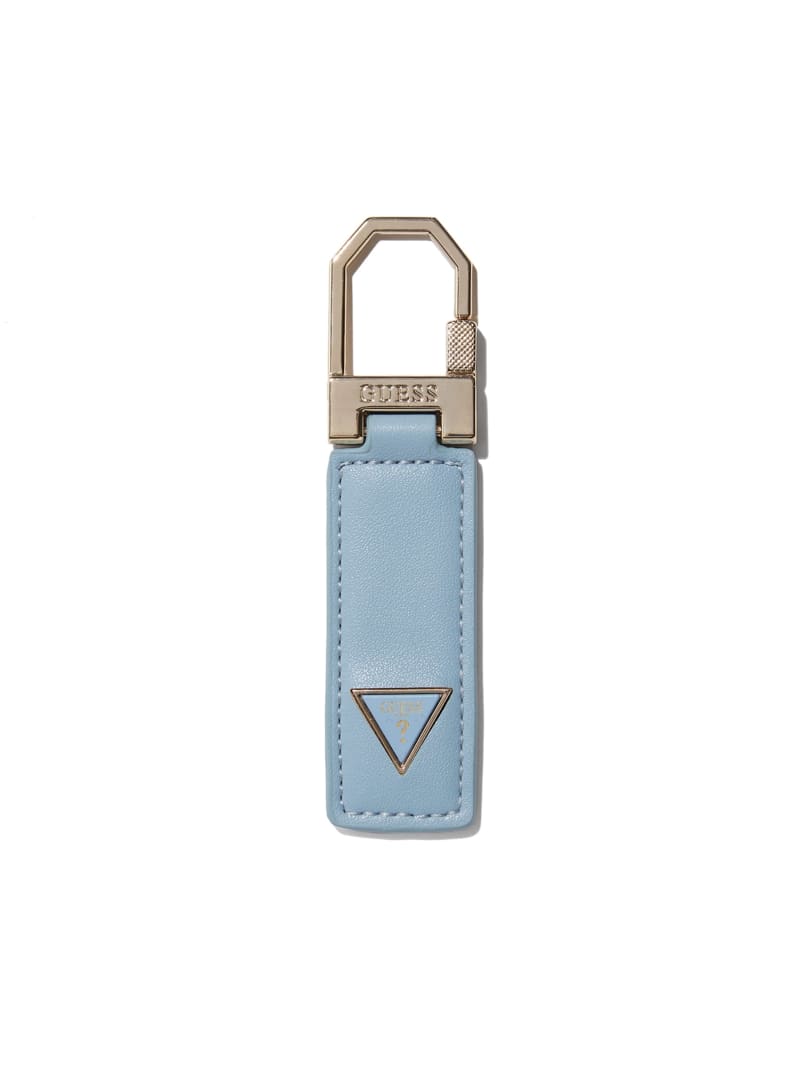 Faux-Leather Key Ring | GUESS