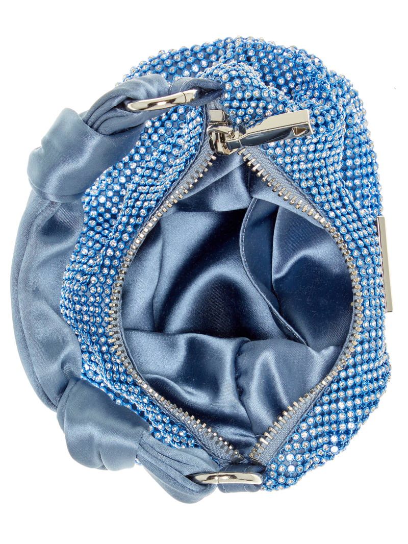 【GUESS】LUAメタリックミニポーチショルダーバッグ Lua Mini Hobo | GUESS
