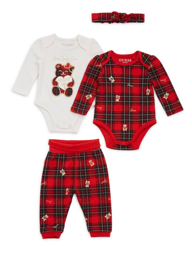 2-Piece Plaid Bodysuits and Pants Set (0-24M)