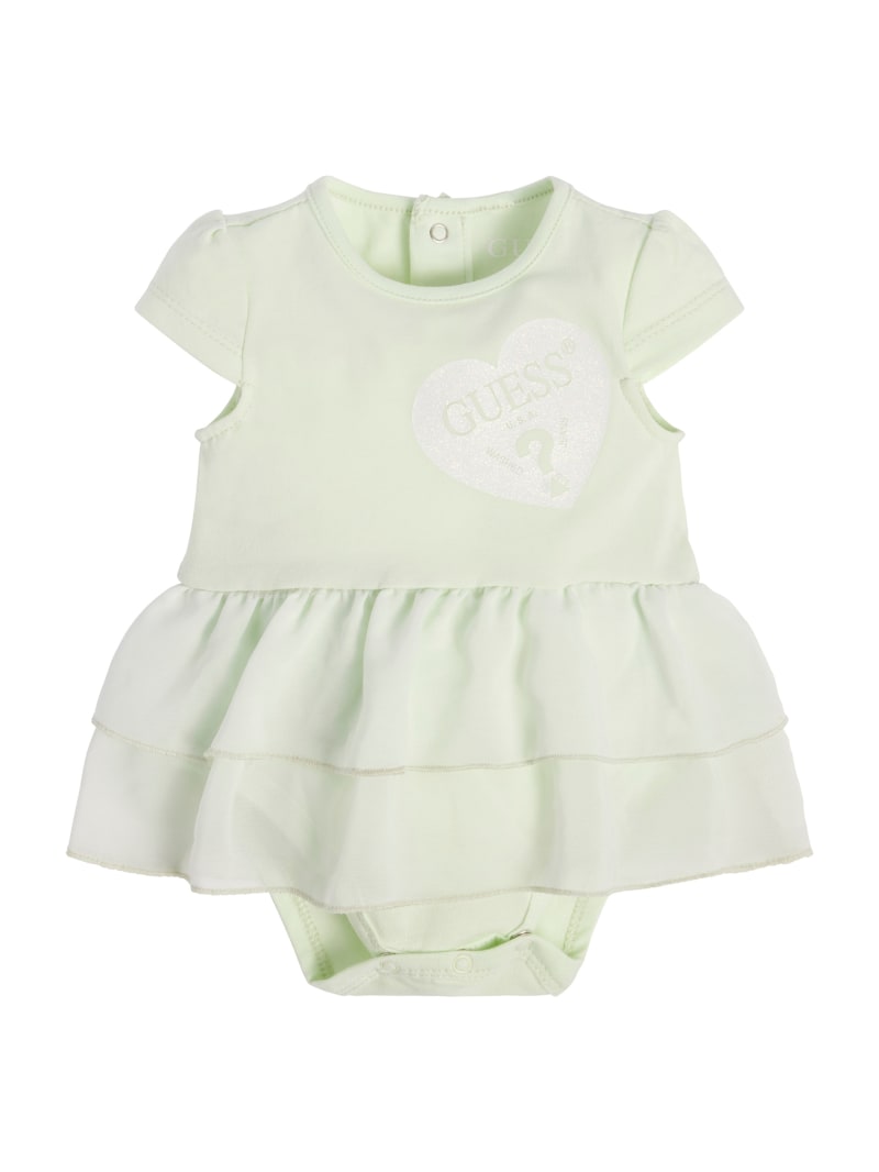 Heart Logo Chiffon Skirt Bodysuit 0 24M