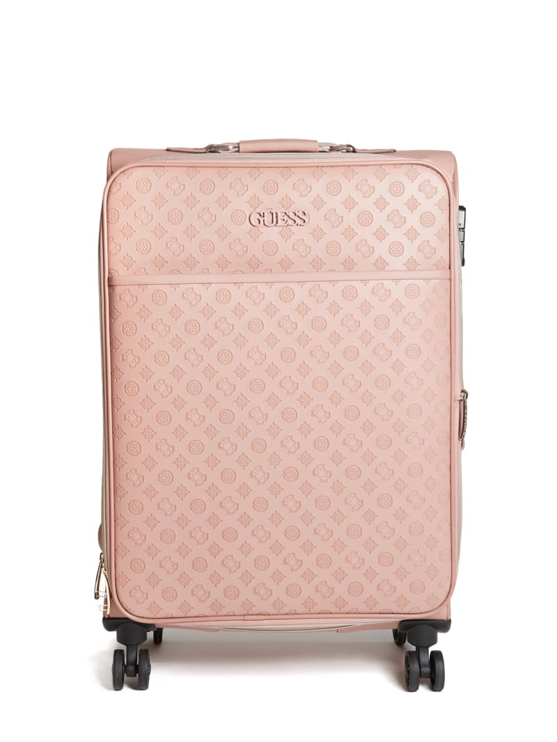 Guess luggage pink shop