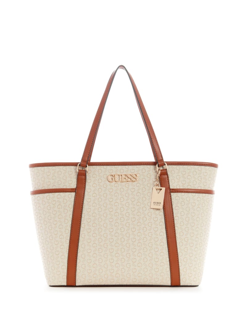 Evie Embossed Logo Carryall GUESS Factory