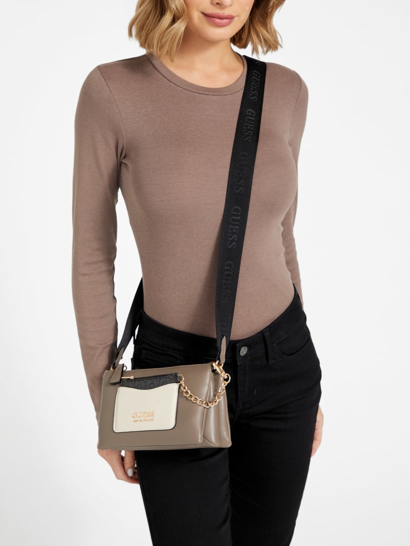 Guess lias double zip crossbody store