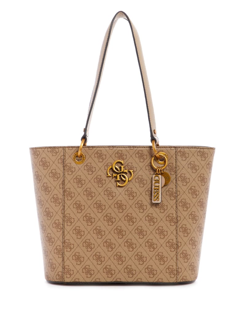 Noelle Logo Printed Small Elite Tote | GUESS Canada