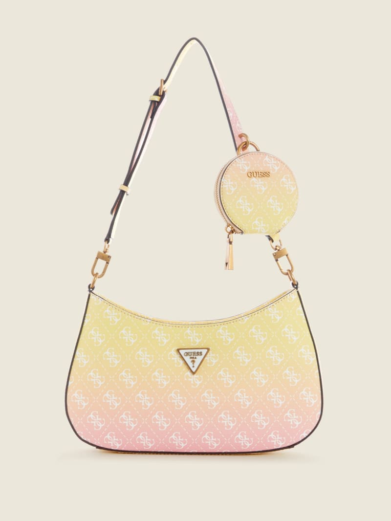 Alexie Ombre Logo Shoulder Bag GUESS