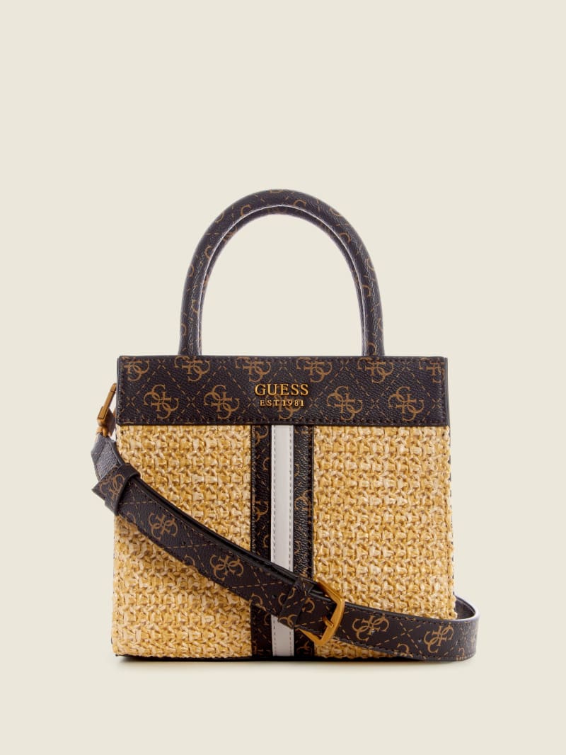 Kasinta Raffia Mini Tote GUESS