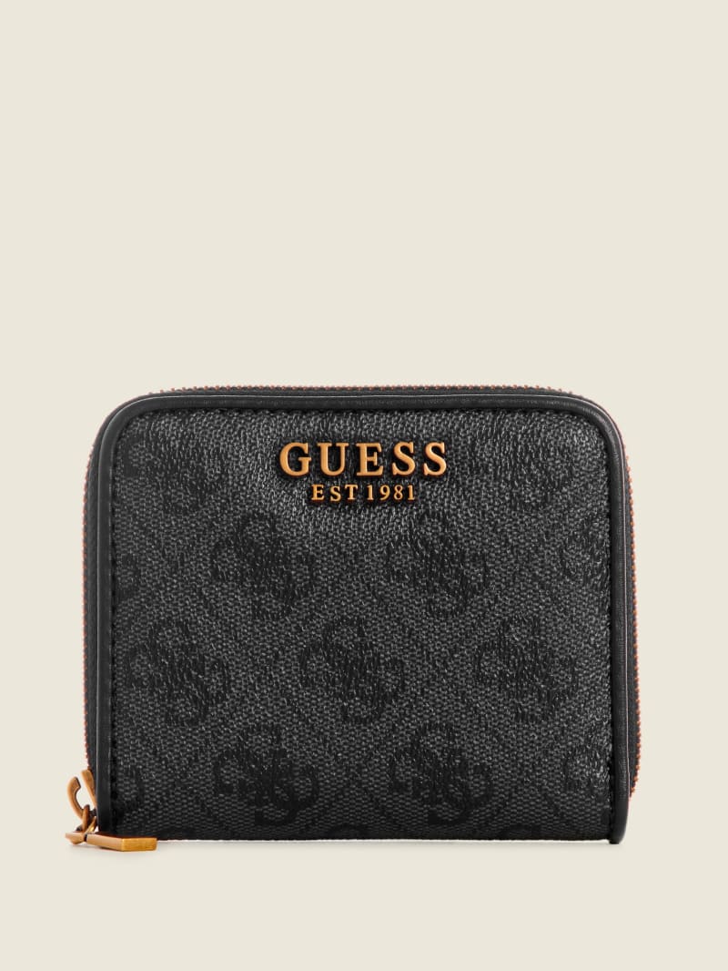 Izzy Logo Small ZipAround Wallet GUESS Canada
