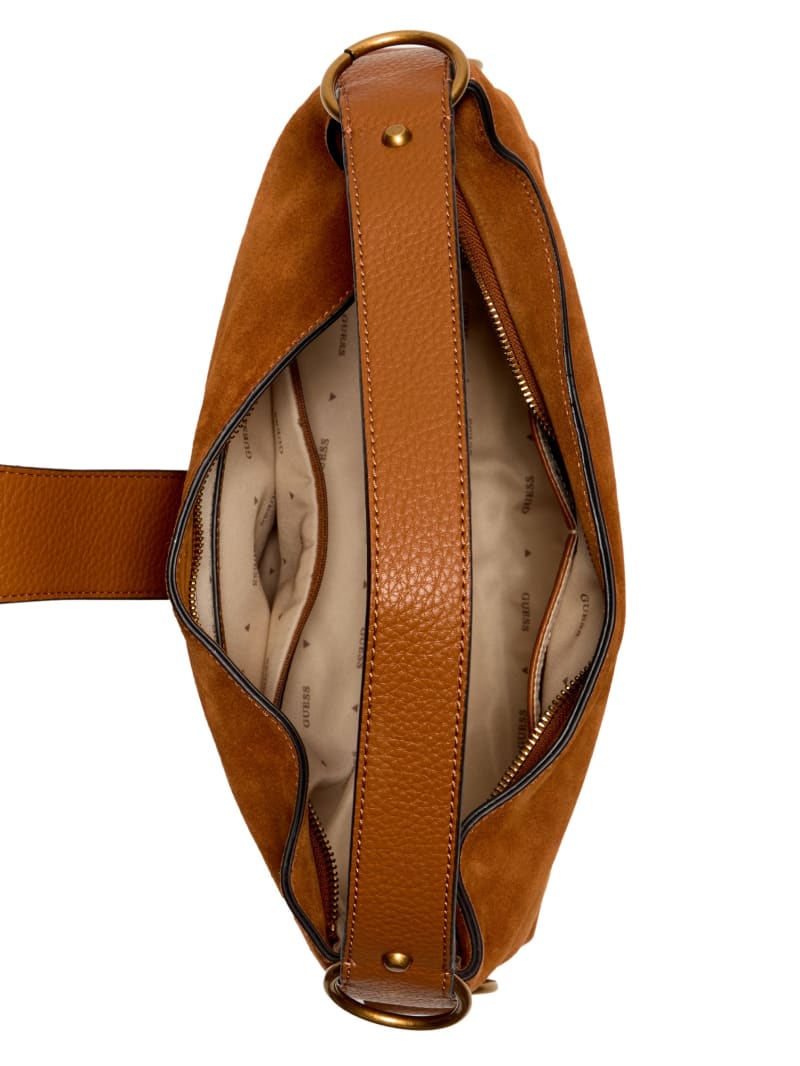 Camden Suede Shoulder Bag