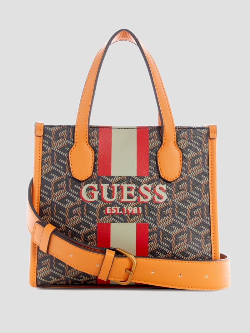 GUESS - Bolso cognac Silvana HA866577 Mujer