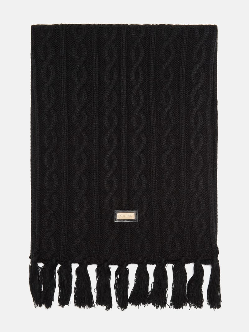 CableKnit Scarf GUESS Factory