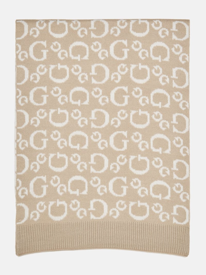 Enlarged Logo Scarf