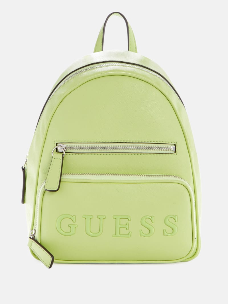 Guess top yellow backpack